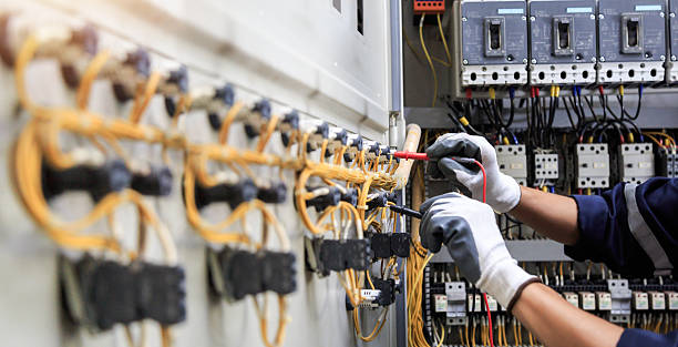 Professional Electrician technician working in Osgood, IN